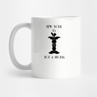 Not a Utopia - Black Text Mug